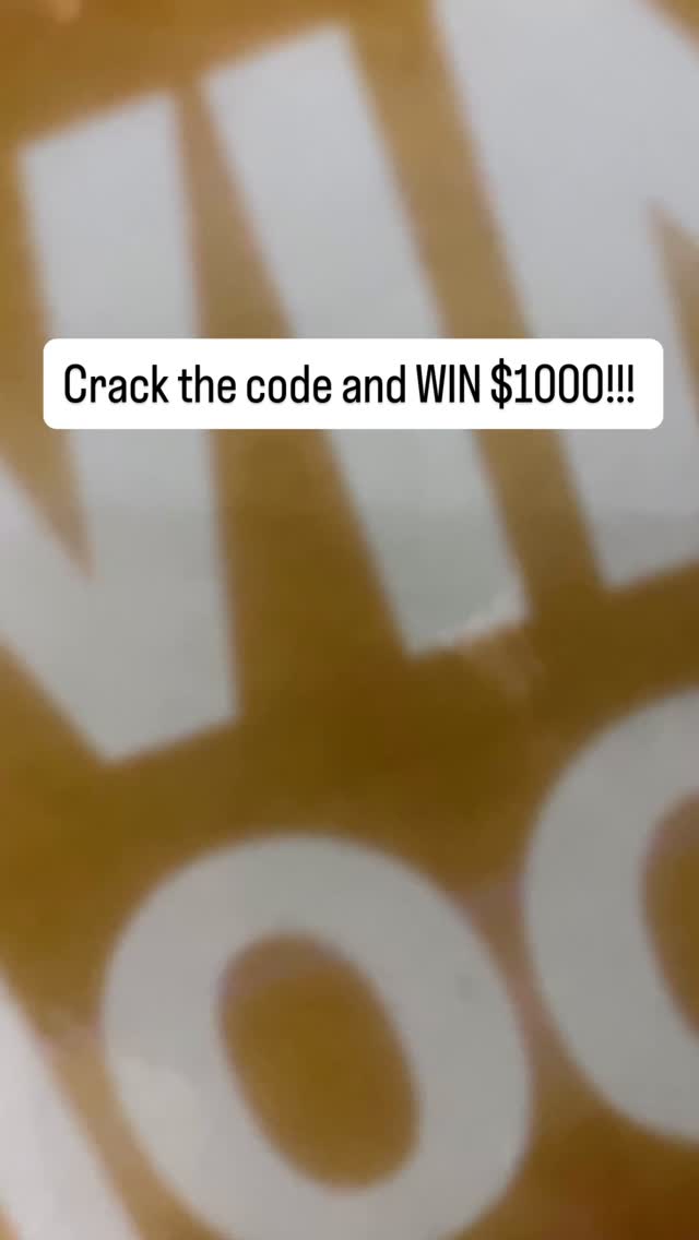 Every Thursday night you have the chance to win $1000! Every $10 you ...