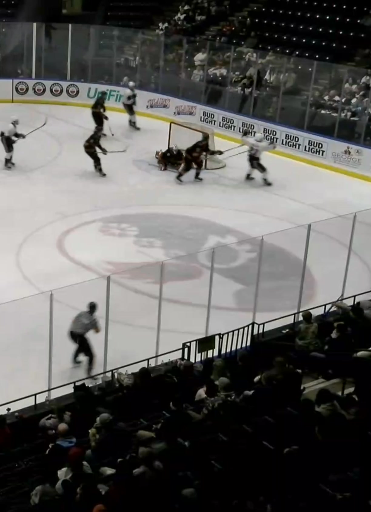 It's pandemonium in Amarillo 🚨🚨🚨 The Wranglers score three times in 70 ...