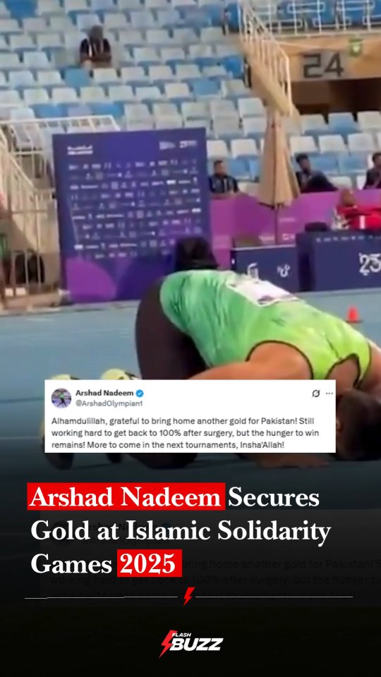 In a stunning display of dominance, Pakistan’s star javelin thrower ...