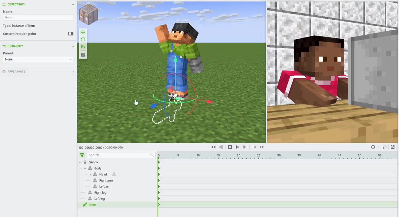 Mine-Imator CB ( https://twitter.com/_Mineimator_CB ) 🎉 Modelbench ...