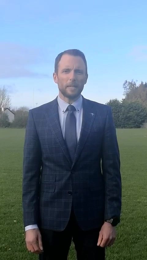 Principal Darragh Roe of... - Coláiste Ríoga - Dunshaughlin | Facebook