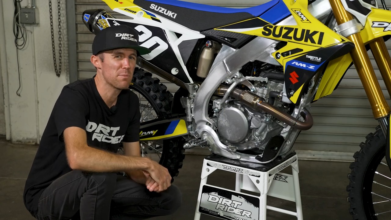The 2024 Suzuki RM-Z250 hasn