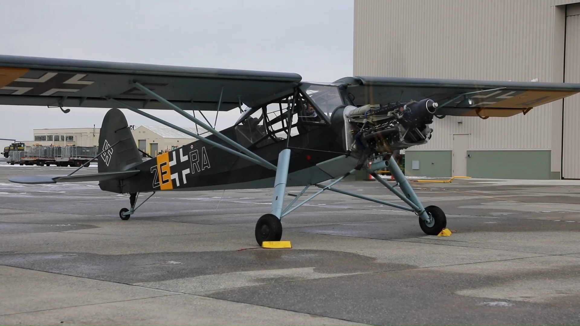 F is for the Fieseler Storch! #MuseumAlphabet The Storch was the ...