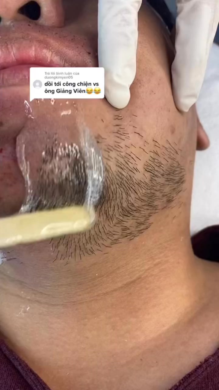 Wax râu nam | Hồng Diễm Phúc | Facebook