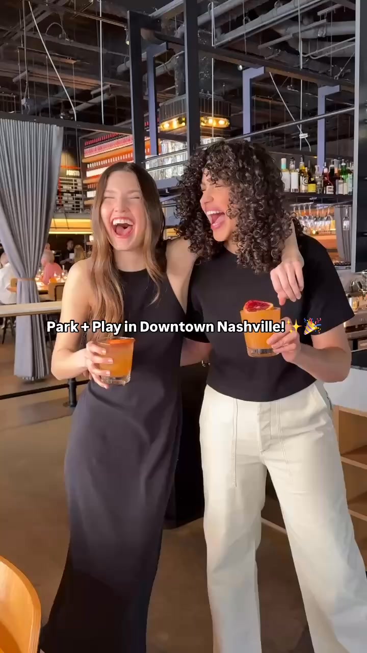 Park + Play in Downtown Nashville 🎉 Pull in, stroll out—it's that easy ...