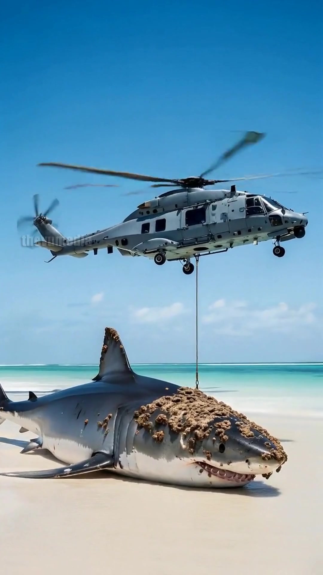 Naval Crew Rescues Shark In Need Of Help! #rescue #animals #wildlife ...