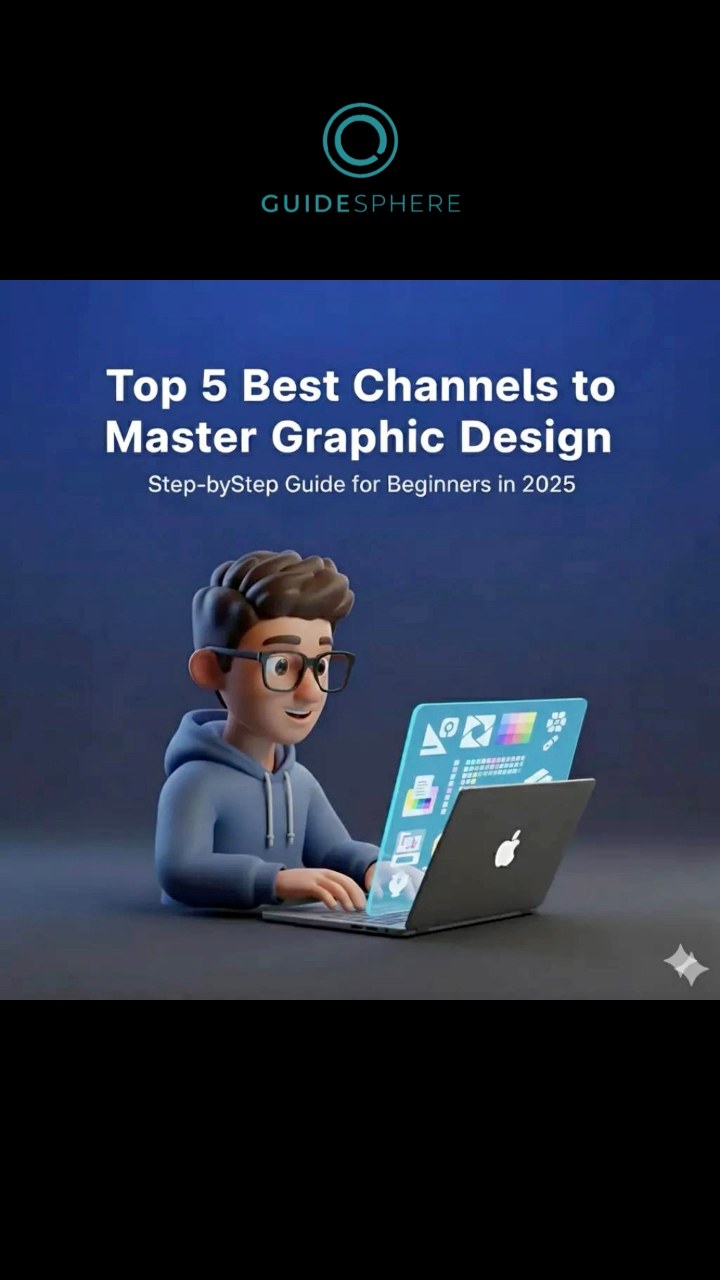 Guidesphere - Top 5 Best Channels To Master Graphic Design... | Facebook