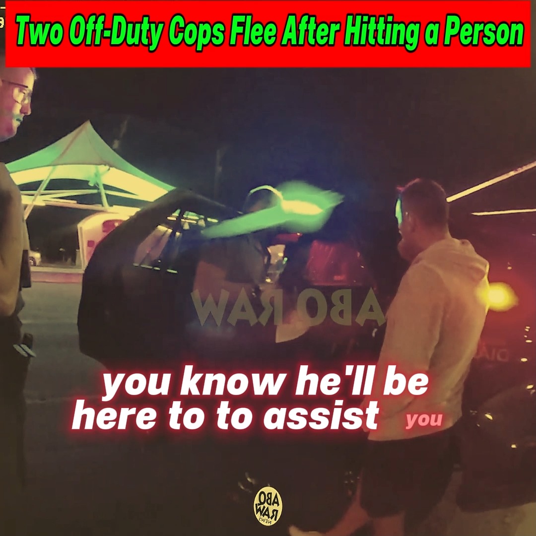 Two Off-Duty Cops Flee After Hitting a Person #cops #copwatch #Bodycam ...