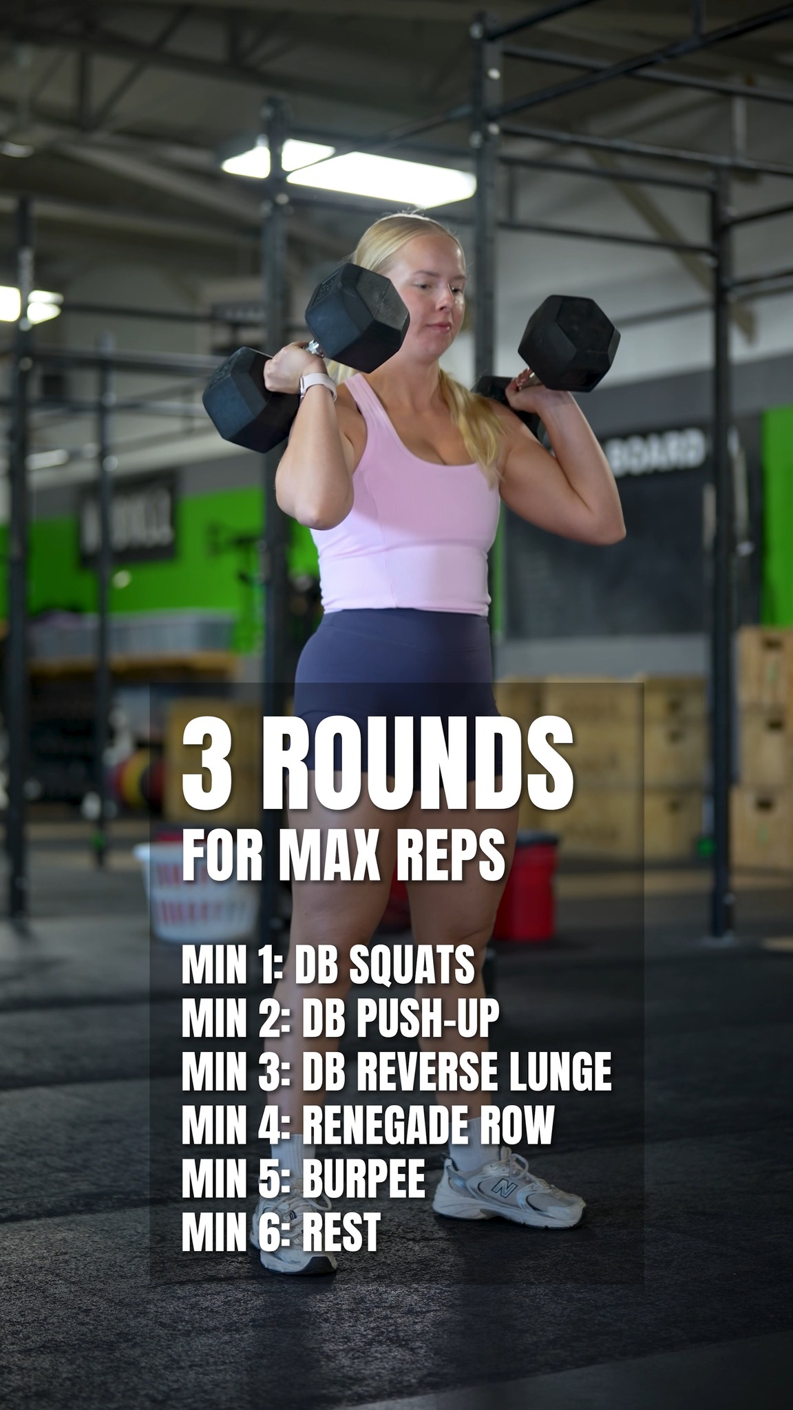 3 Rounds, Max Effort 👊 How many reps did you get? Let us know below ...