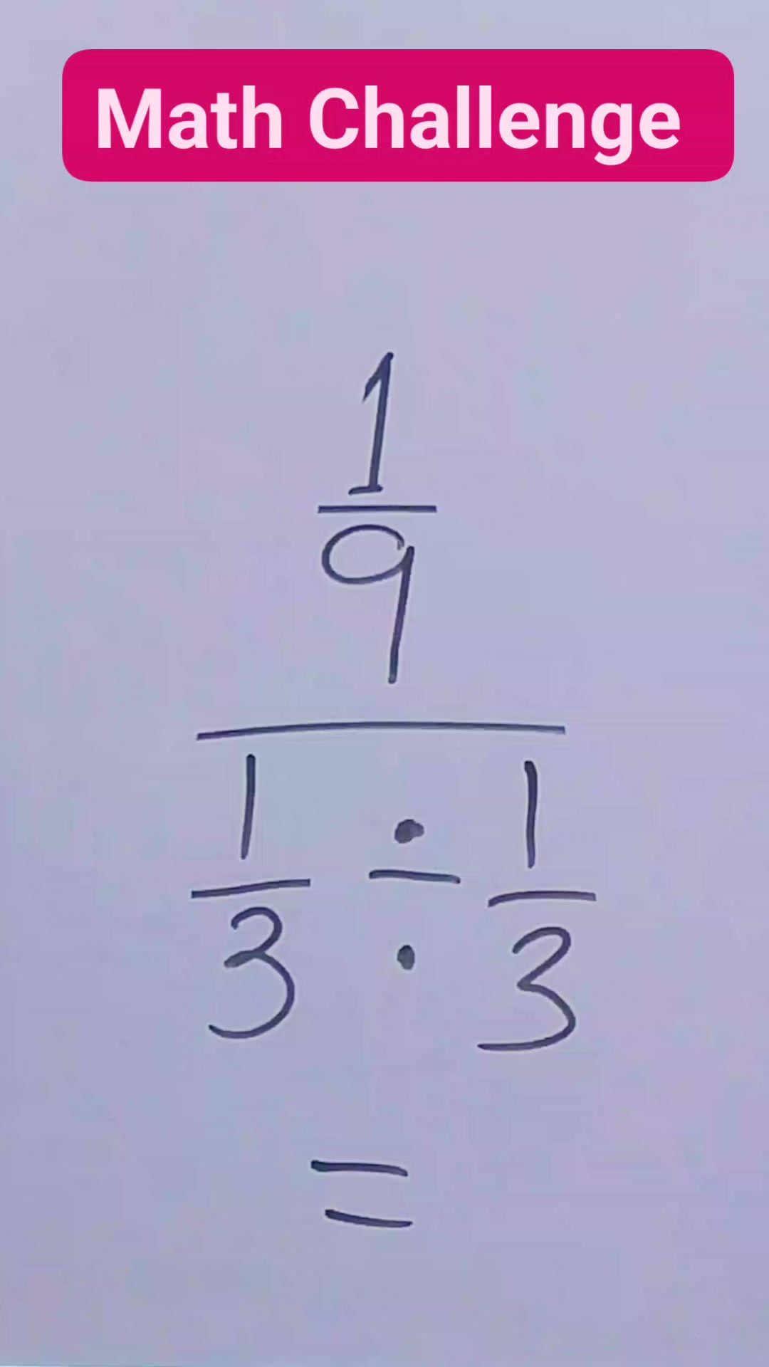 99.9% will fail............. In this math Challenge 😱😱 for geniuses ...
