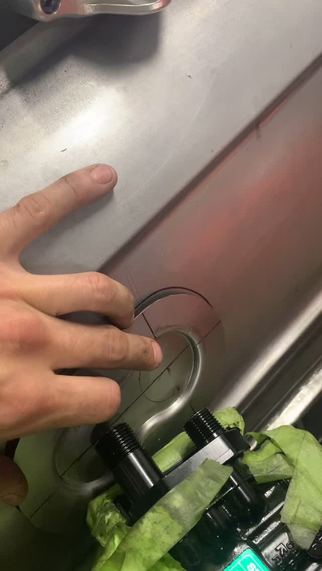 Adding a recessed pocket for a seamless CNC milled pass-through A/C ...