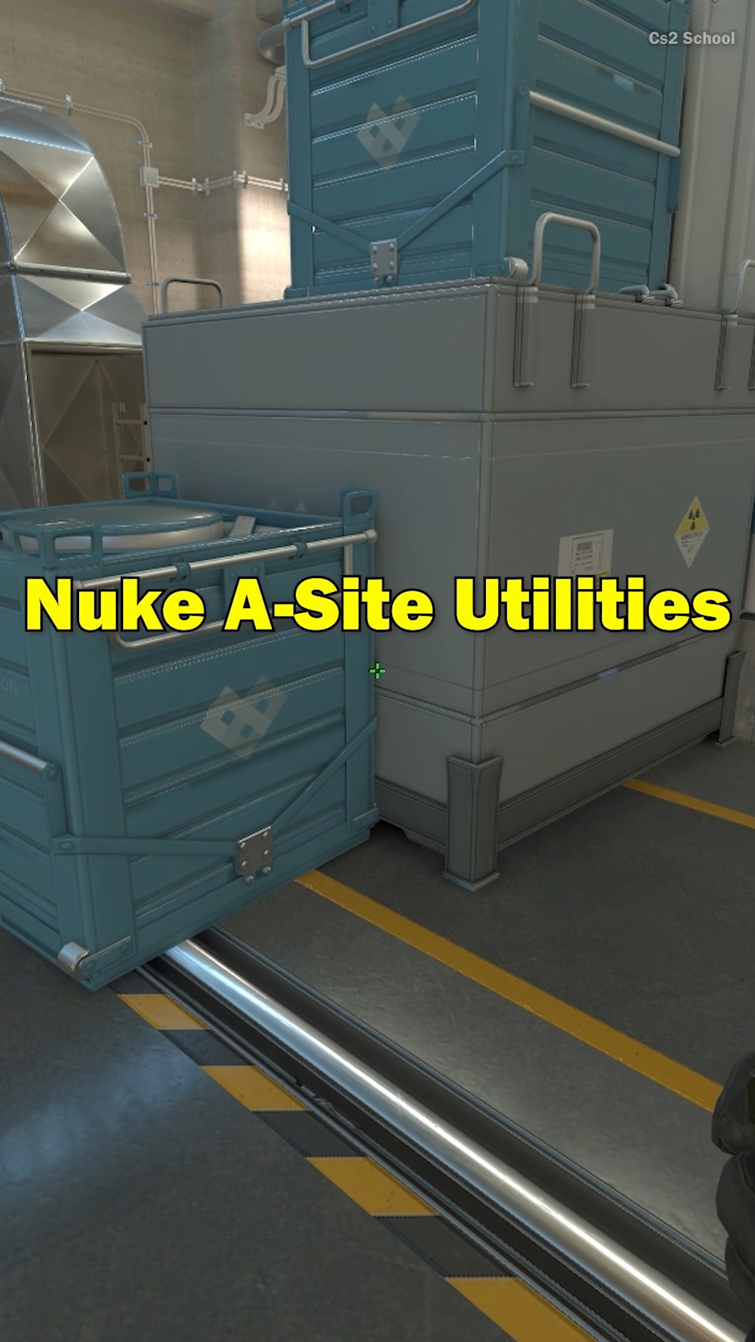 Cs2 Nuke A-Site Utilities - #cs2 #counterstrike #csgo | Cs2 School ...