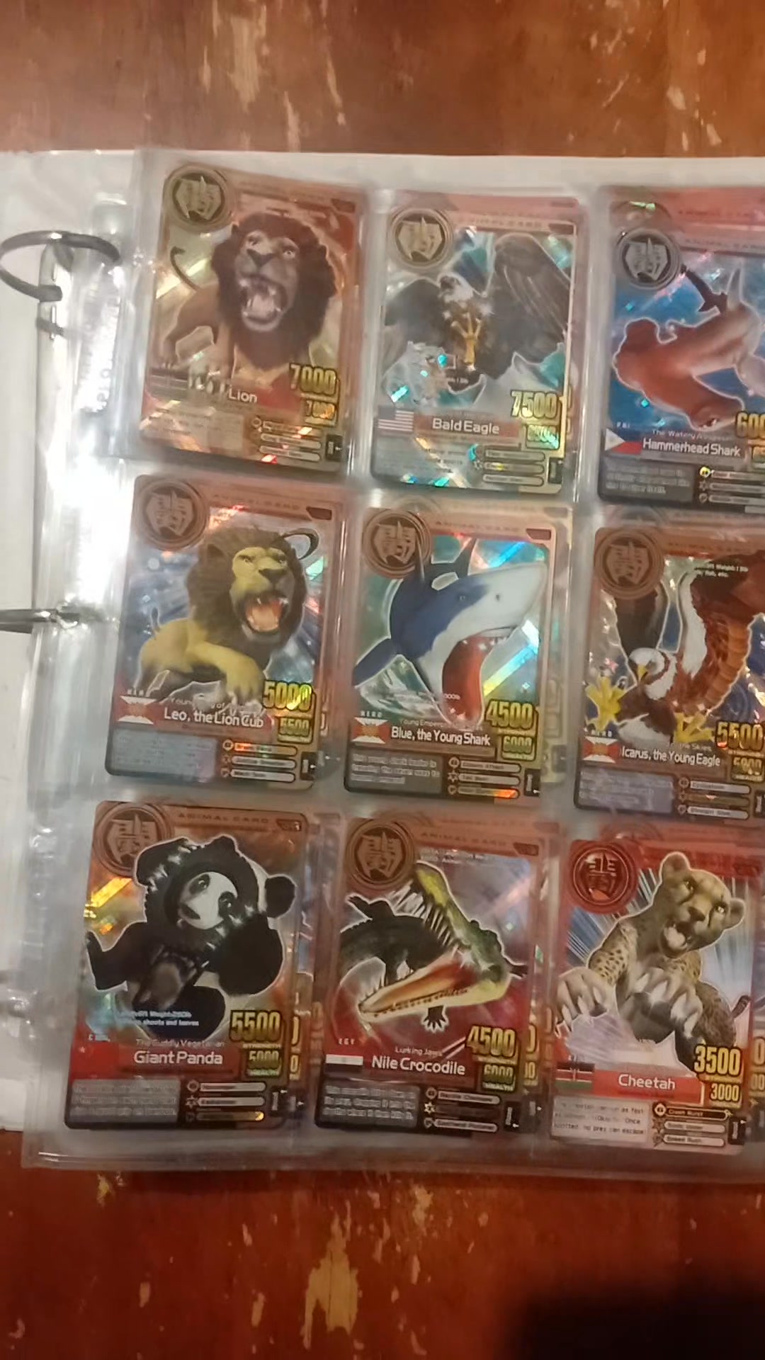 Animal Kaiser Silver Trading Cards - Includes All Evolutions & Ultra Rare GREAT Version (Bandai)