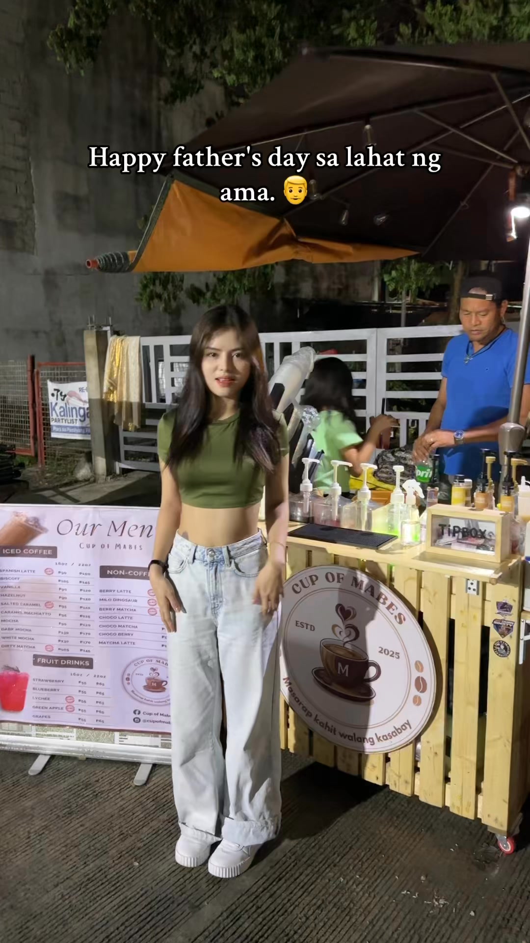May nakikisabay sa likod ko.🤣 Happy father's day papa! 💗 | Maybel ...