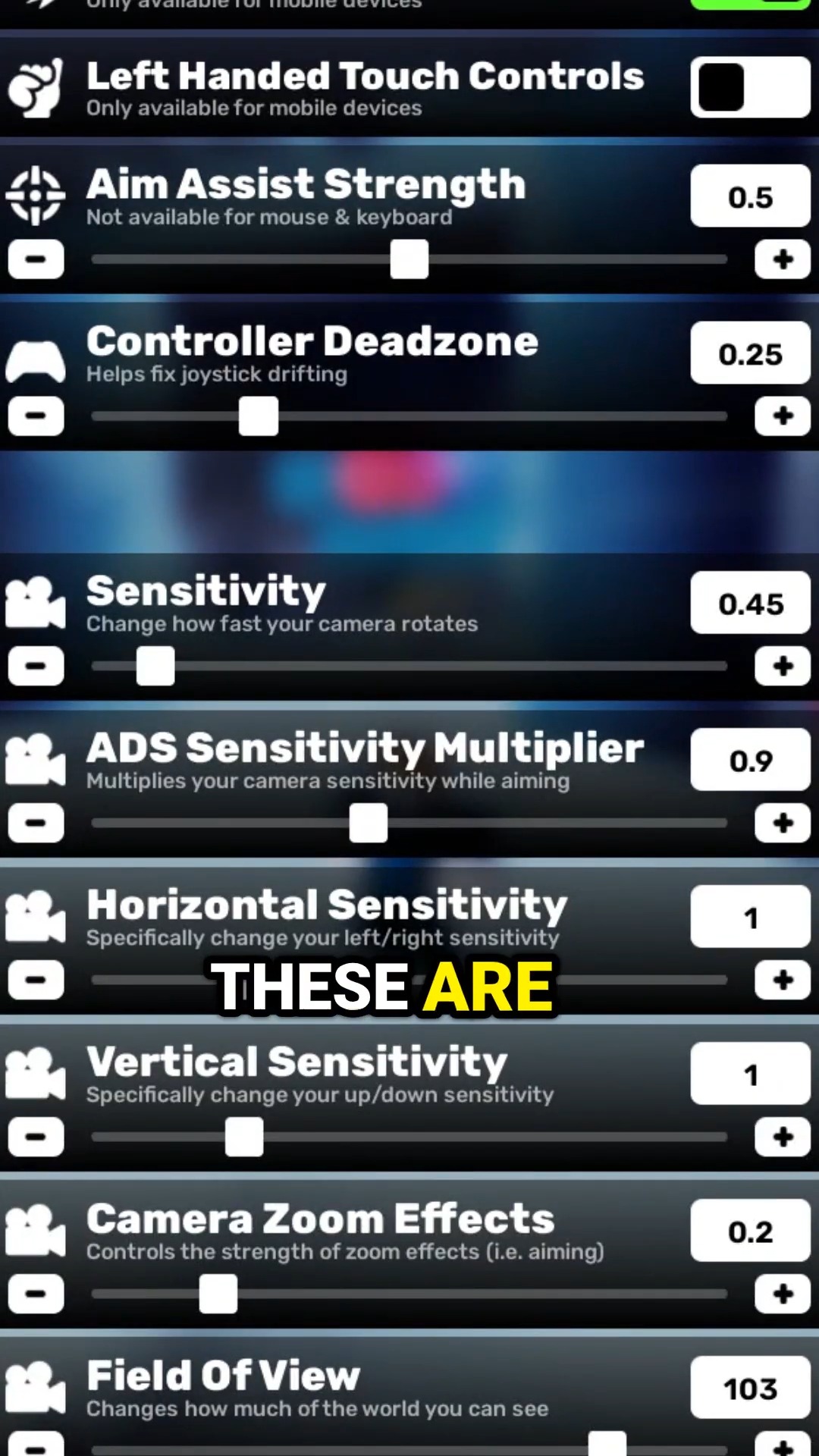 My Roblox Rivals Settings #roblox#shorts #rivals | Graybook Stories ...