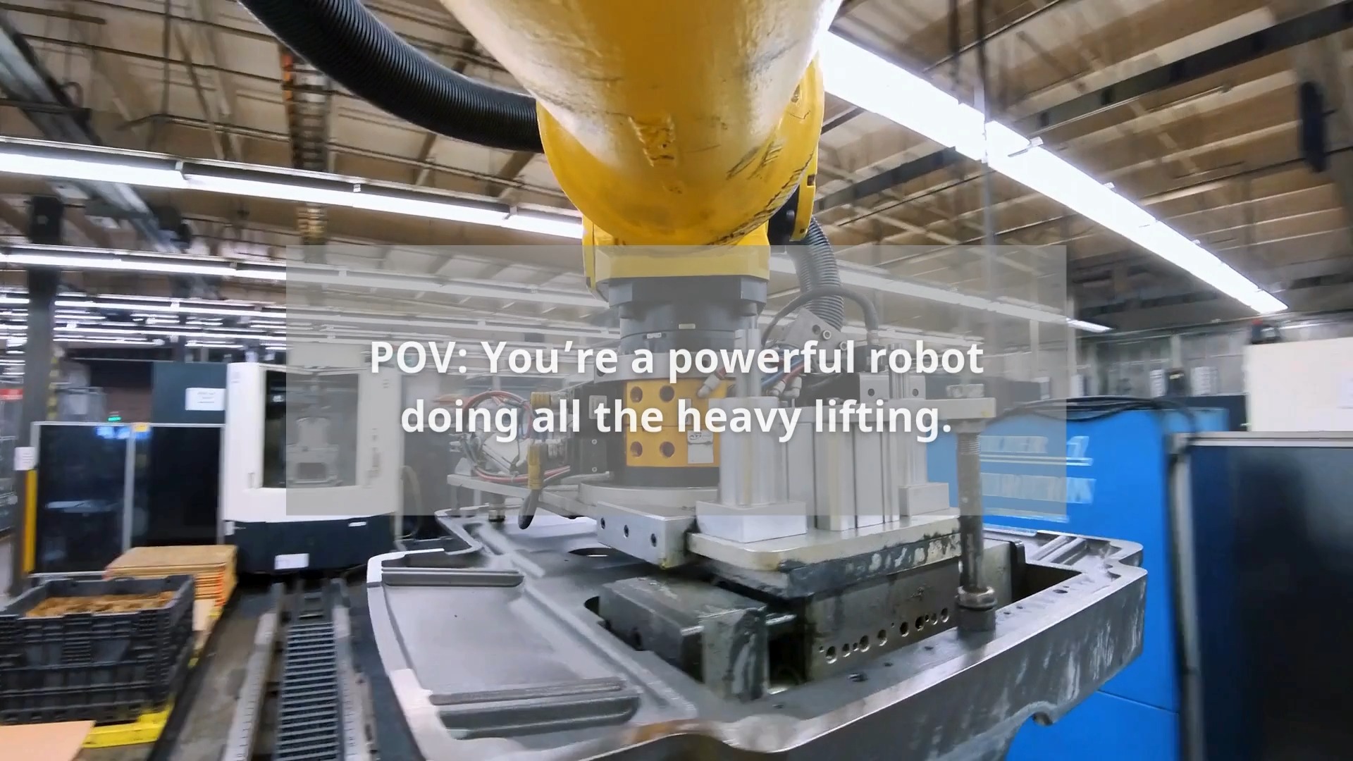 #DYK: There’s a big yellow robot in our machine shop keeping the A-dec ...
