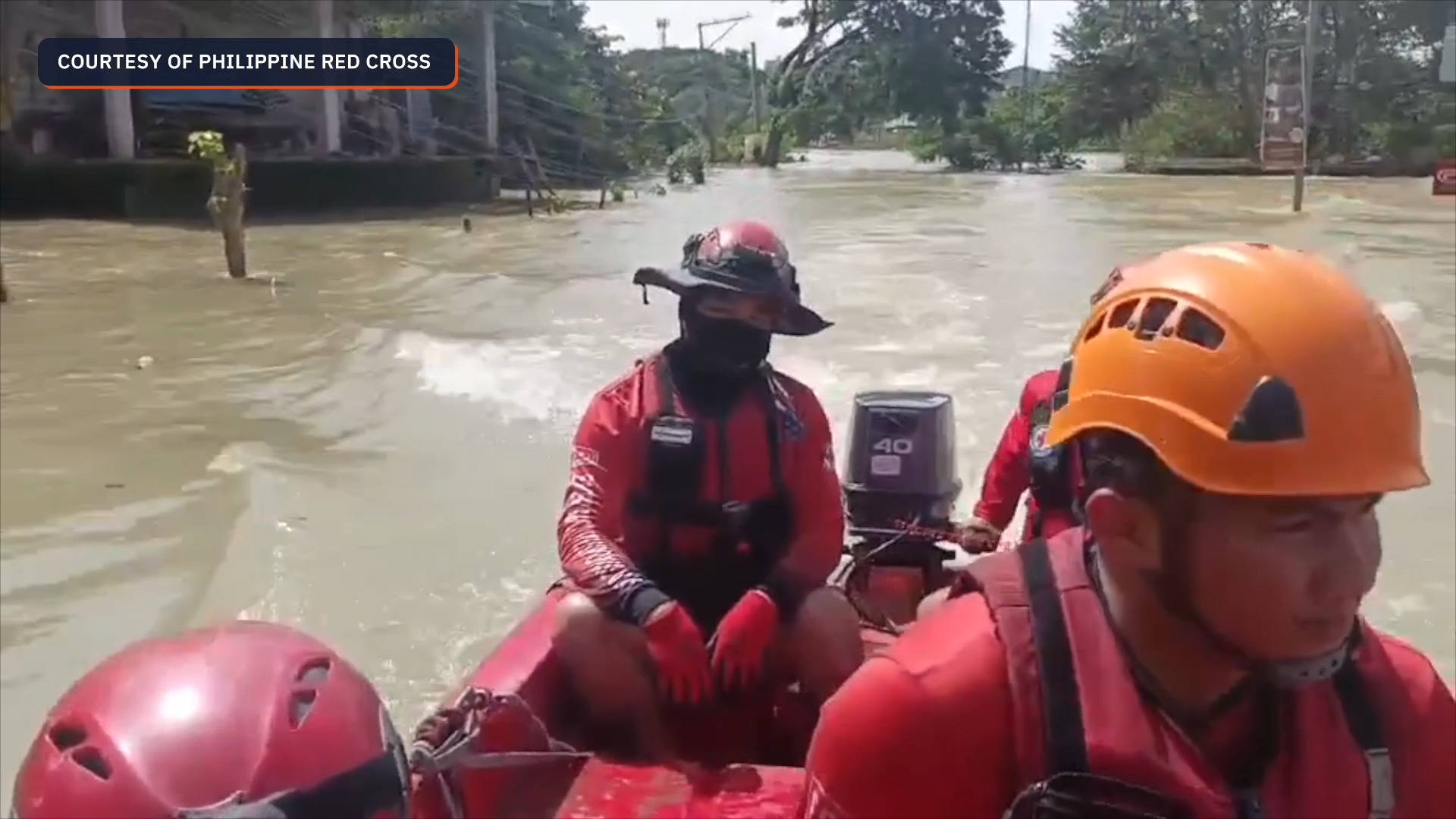Philippine Red Cross rescues trapped residents in Tuguegarao City WATCH ...