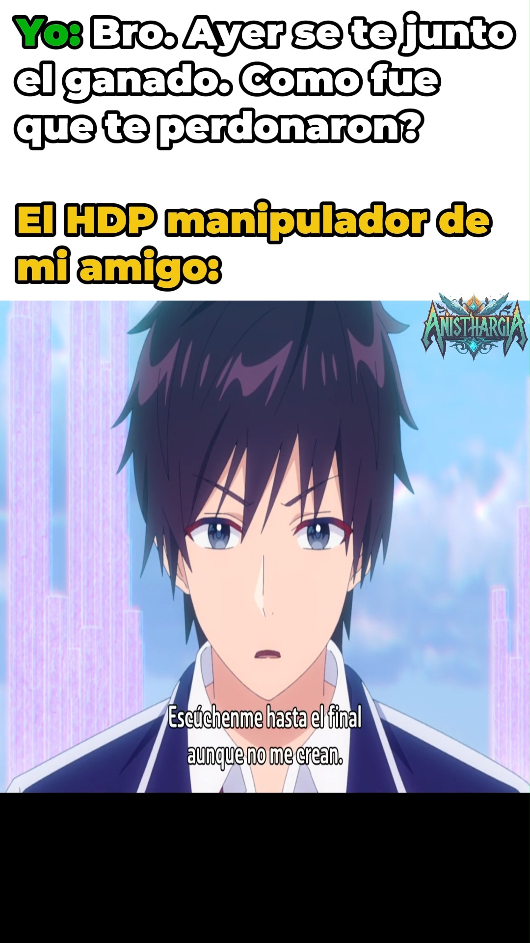 Tacticas Extremas Pero Efectivas Las De Ese Man 😅 #anime #animememes # ...