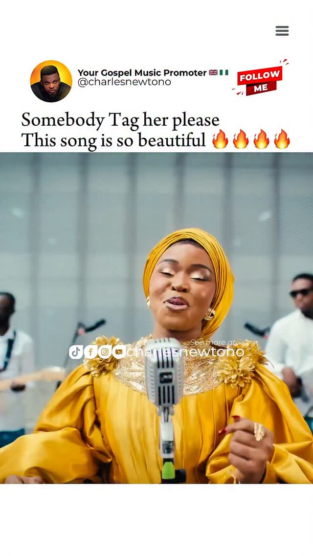 This is one gospel music video I’ve seen recently with an excellent ...