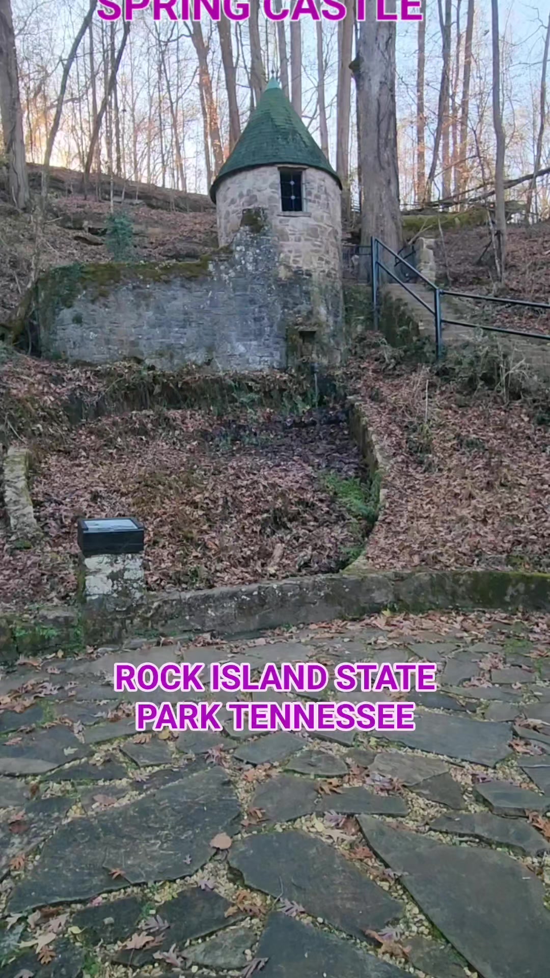 The Spring Castle is located by the the old cotton mill at Rock Island ...