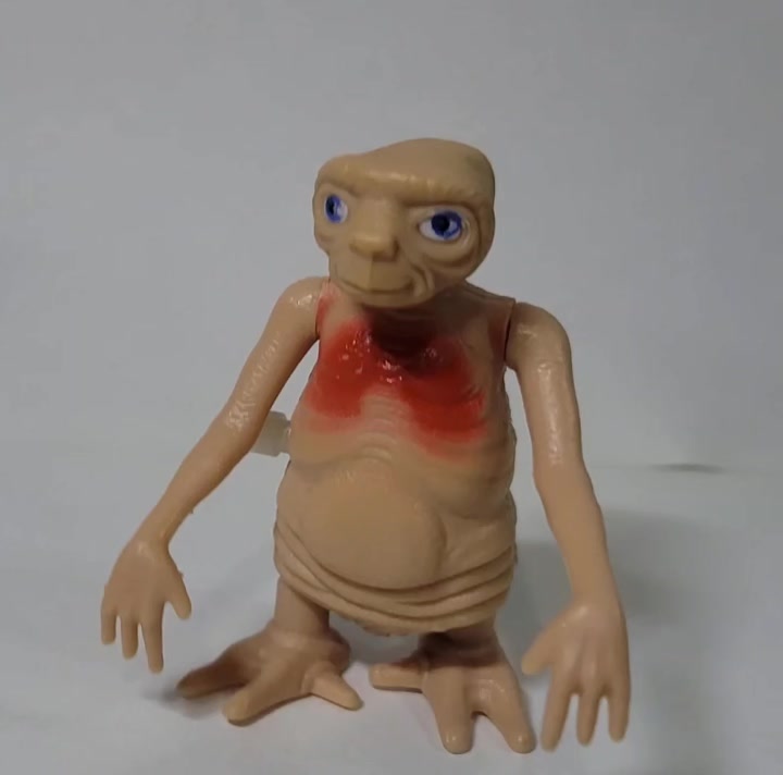 Vintage 1982 ET vinyl figure found at antique market