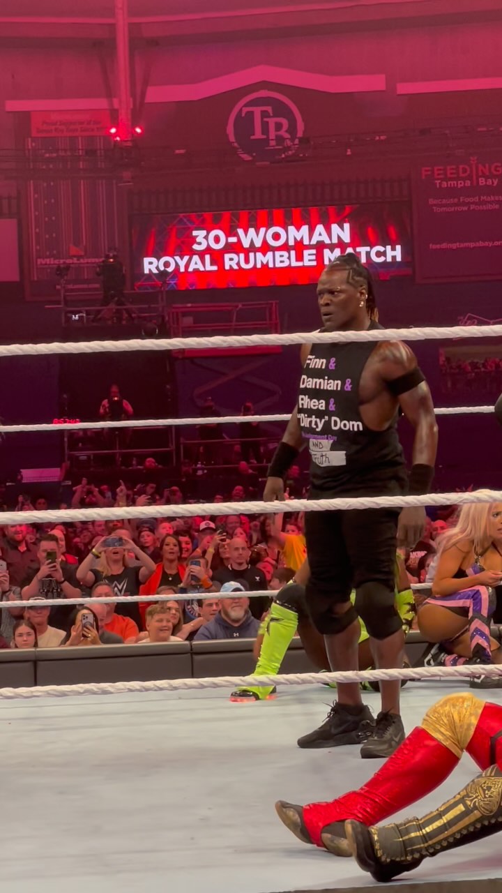 This is some of the funniest footage I’ve gotten of R-Truth ...