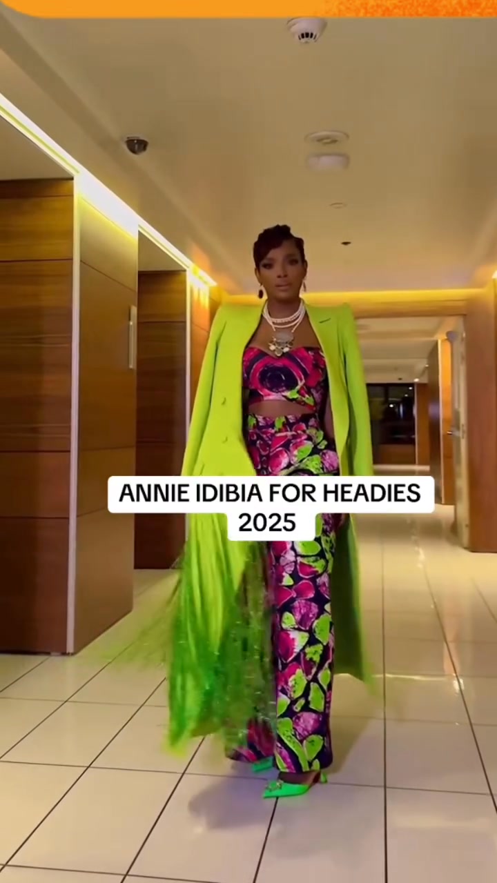 What Annie Idibia wore to the headies 2025. | Gistlover | Facebook