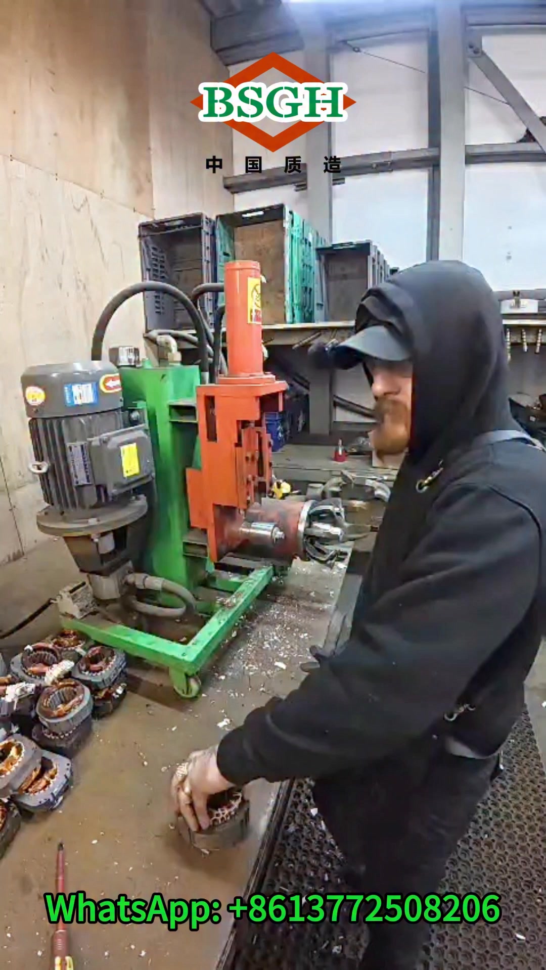 Nice machine demonstration from our UK client William🤩 Model: mini BSC ...