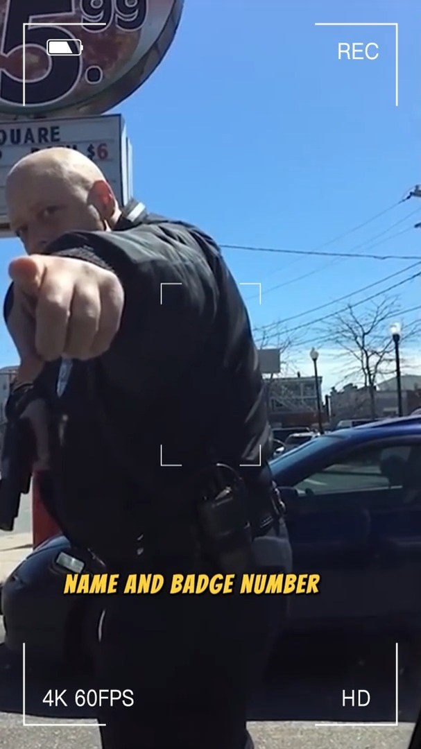 An example of how cops escalate a situation | rapero | Facebook