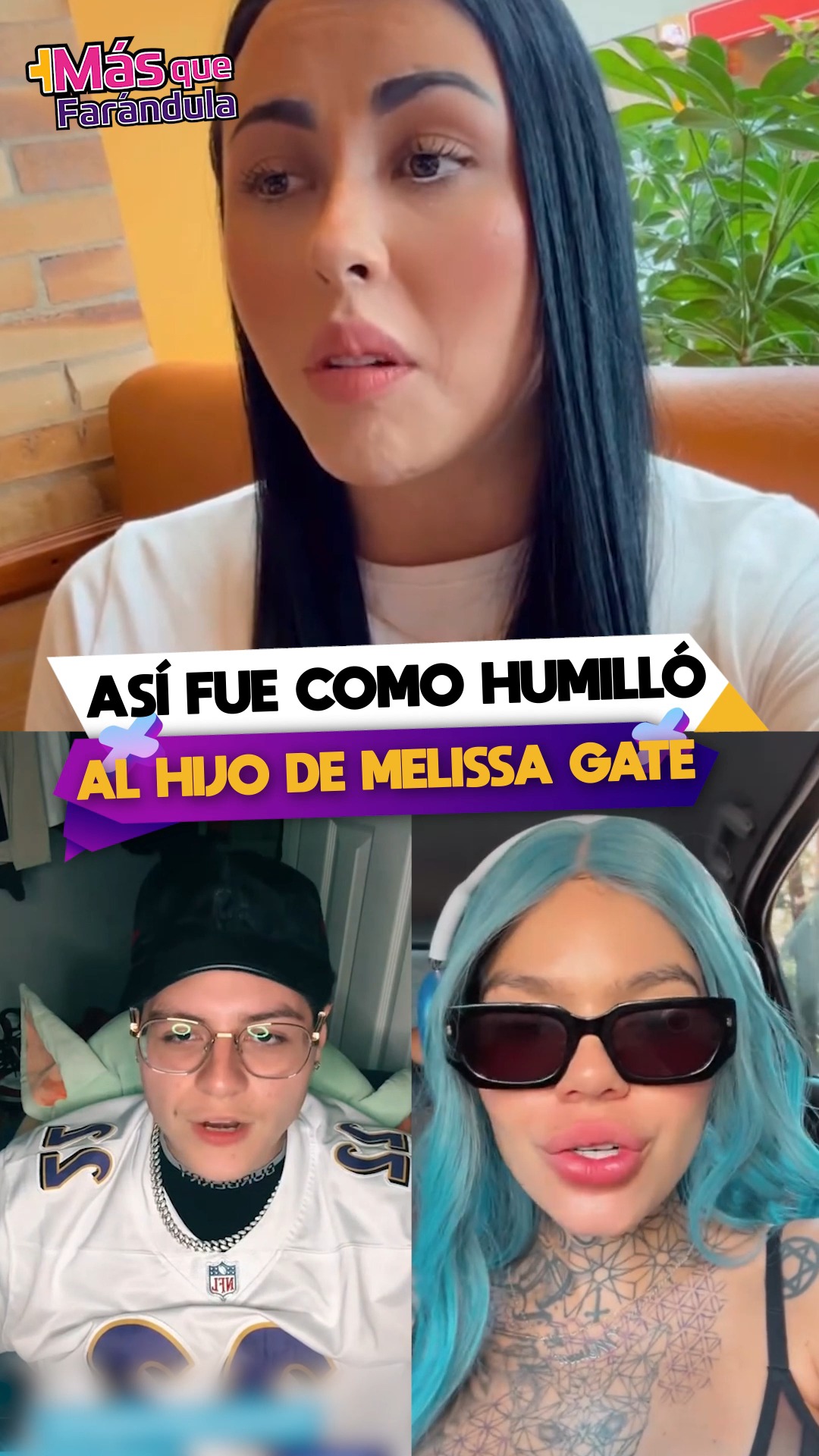 Así fue como la hermana de Yina Calderón humilló al hijo de Melissa ...