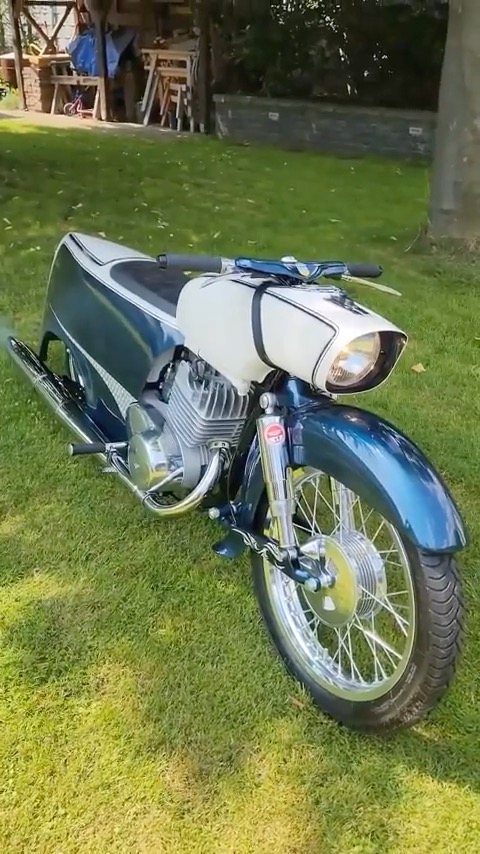 Meet the 1968 MZ (Motorradwerk Zschopau) Streamliner: East