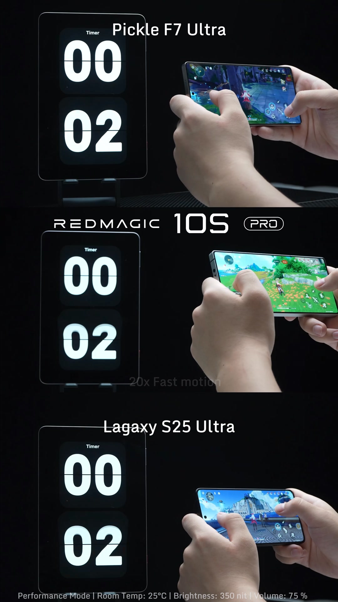 🎮 Frame Stability Test: #REDMAGIC10SPro vs the Rest While the others ...