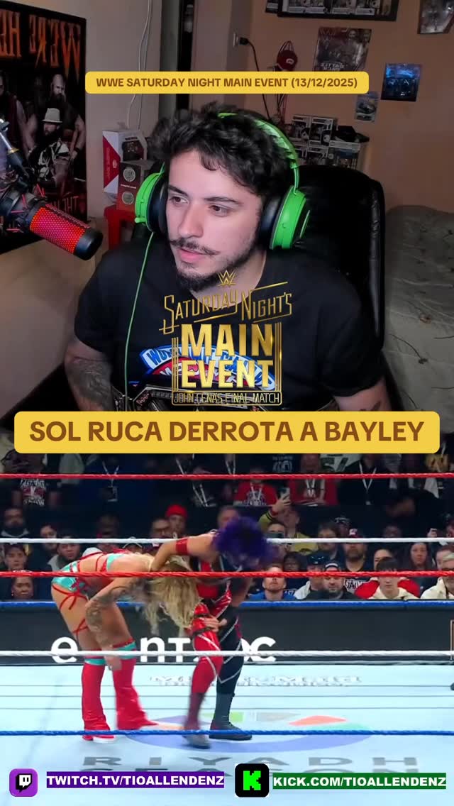 SOL RUCA derrota a BAYLEY en una EXCELENTE LUCHA!!! #wweraw #wwe # ...