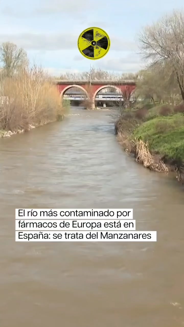 El río Manzanares es el más contaminado por fármacos de Europa y está ...