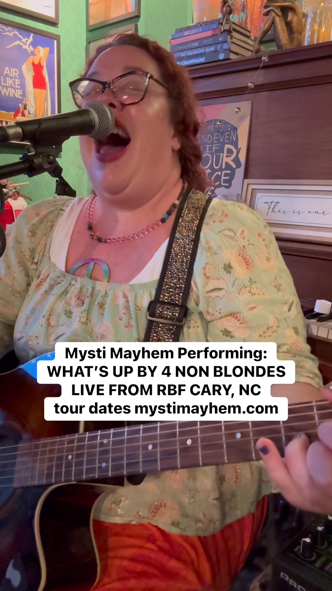 Mysti Mayhem Performing: WHAT’S UP BY 4 NON BLONDES LIVE FROM RBF CARY ...