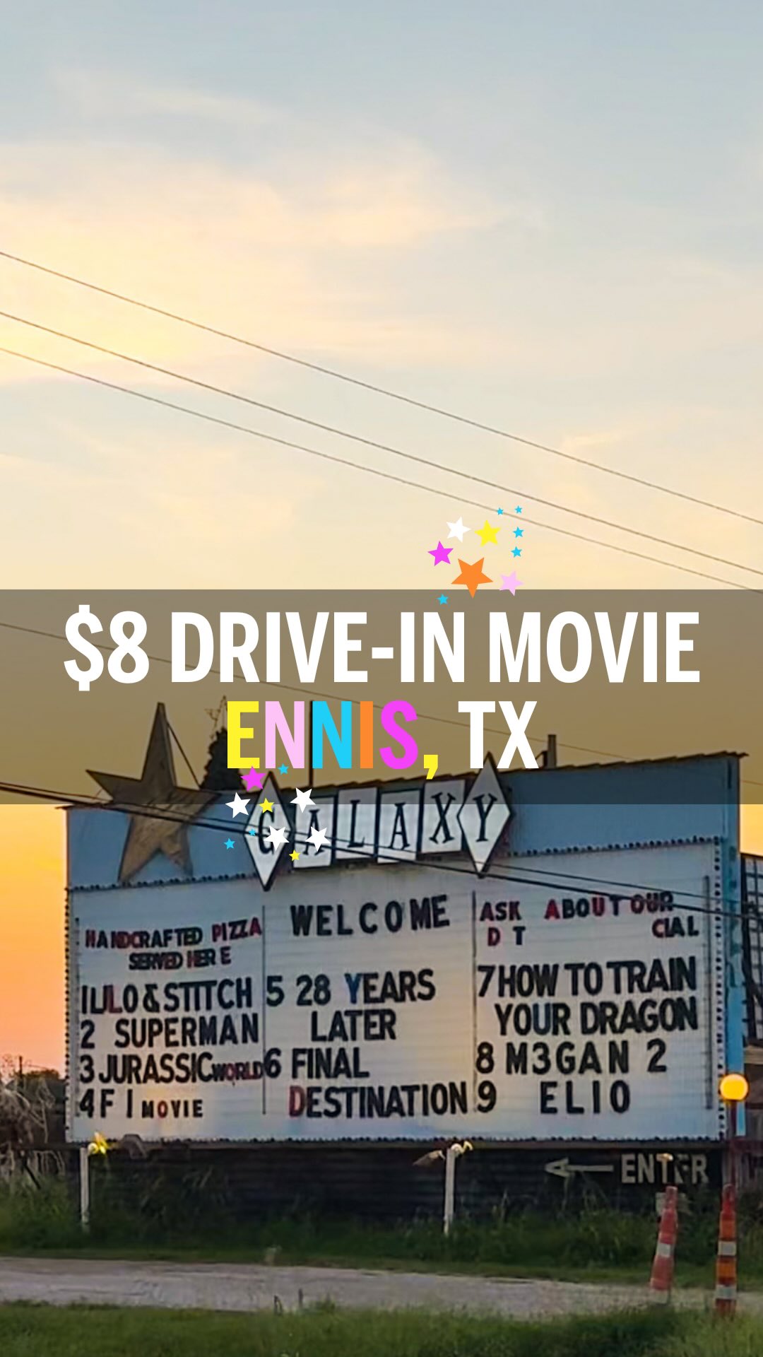 🎬$8 RETRO DRIVE-IN MOVIE JUST 30 MINUTES FROM DALLAS⬇️ #DallasLoveList ...