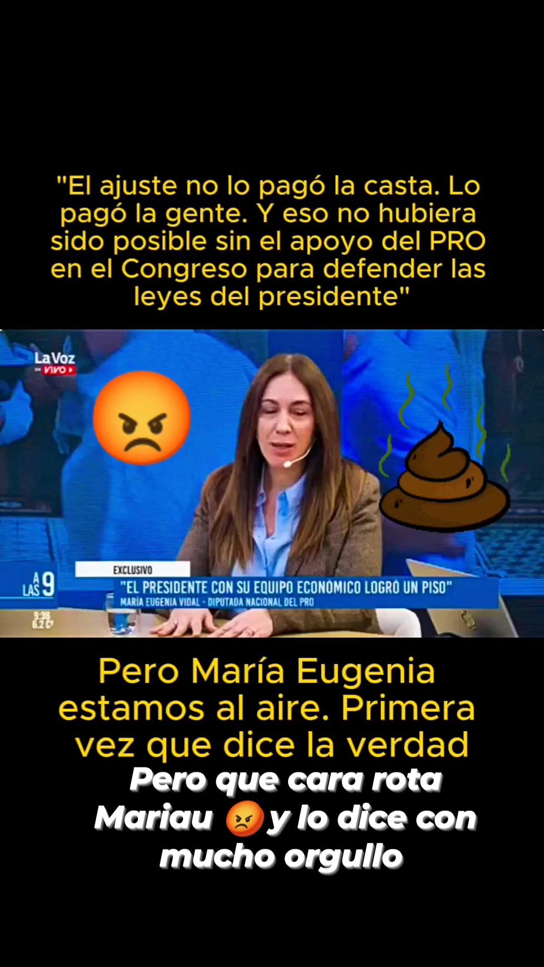 SINSERICIDIO DE MARIAU😡 MÁS CARA DURA NO SE CONSIGUE COMO LA EXGOBERNA ...