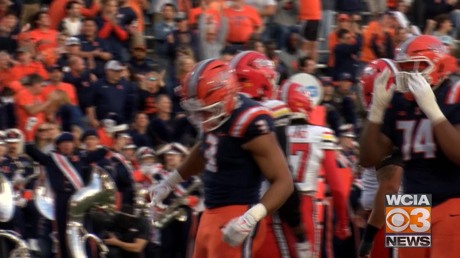 My angle of Kaden Feagin's touchdown run in the first half. Eighth ...
