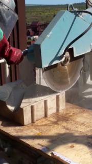 Specialised Refractory Brick Cutting Different shapes and sizes of ...