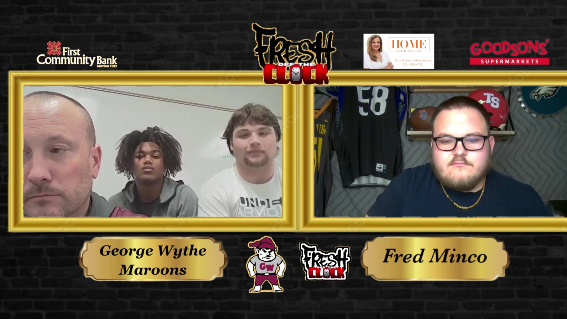 FRESH OFF THE CLOCK : ep 160 : The George Wythe Maroons! - Coach Harner ...