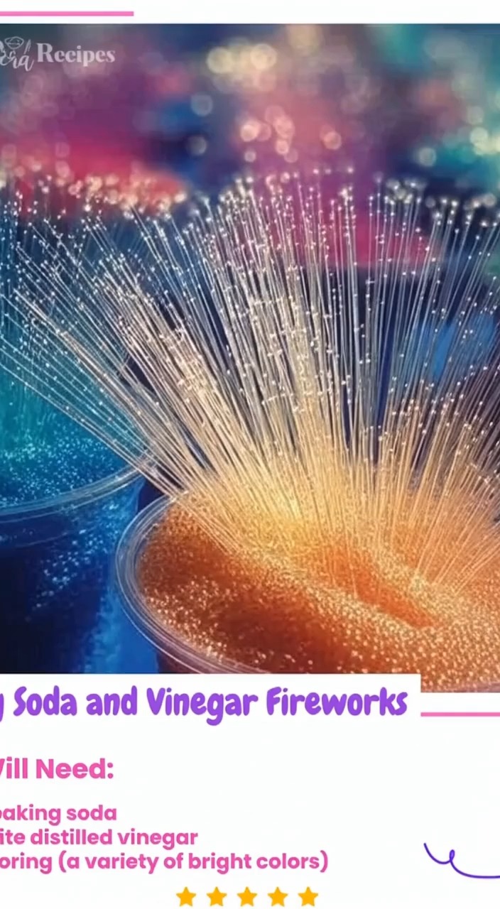 "Don’t blink Baking Soda and Vinegar Fireworks A little vinegar, a ...