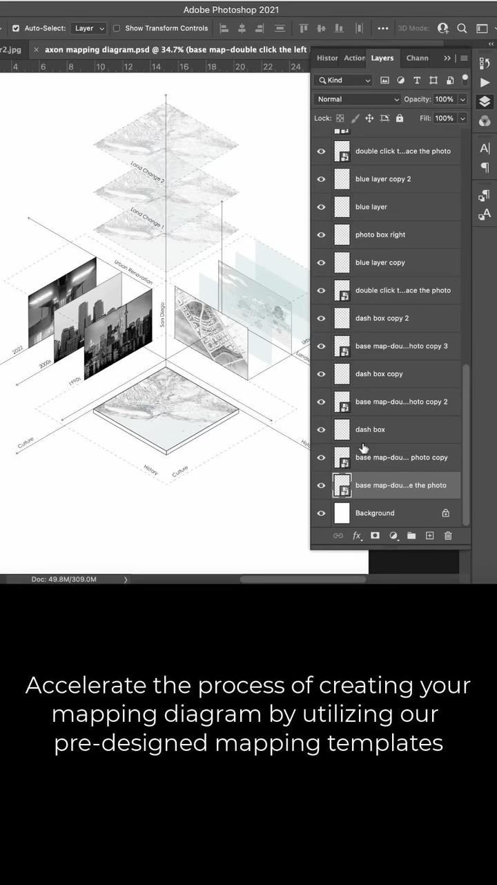 Axon mapping diagram in 1 minute. 10 templates in one pace. Link in bio ...