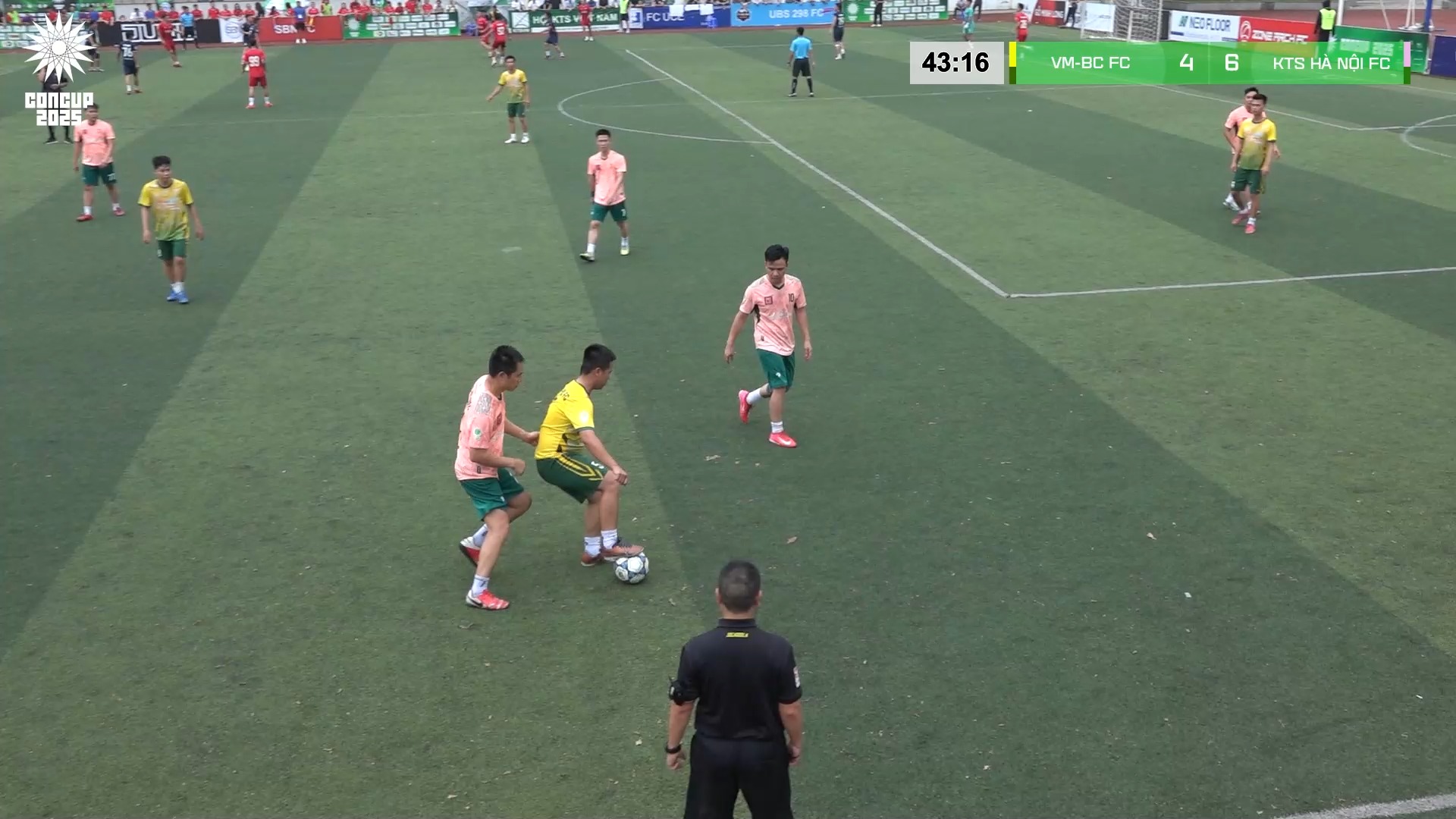 🎬 CONCUP2O24 - HIGHLIGHT Bảng C Trận 5 - sân 8 : KENLI FC ( 6-2) VCC FC ...
