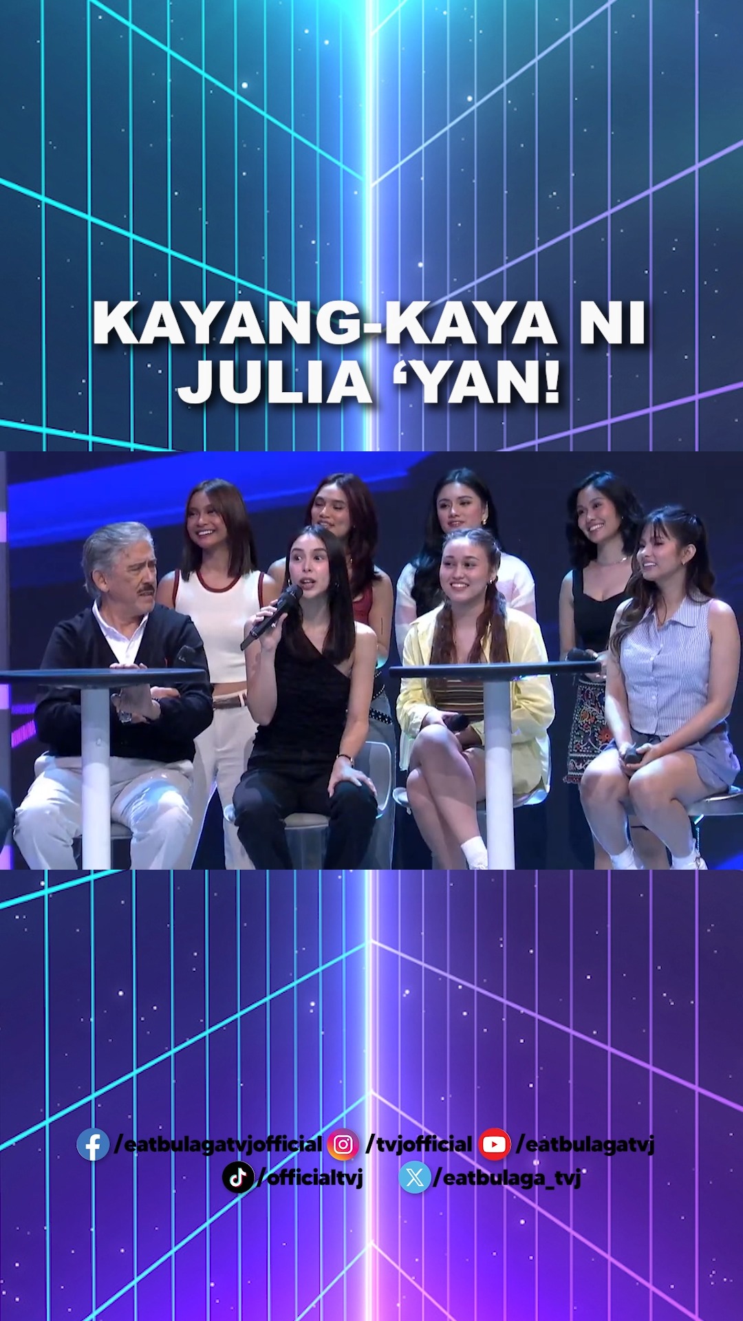 JULIA NA 'YAN OH! 🥰 #DABARKADS #EATBULAGA | TVJ | Facebook