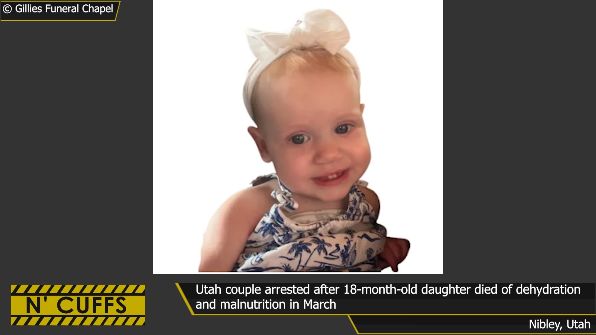 A couple in Utah is facing charges following the death of their 18 ...