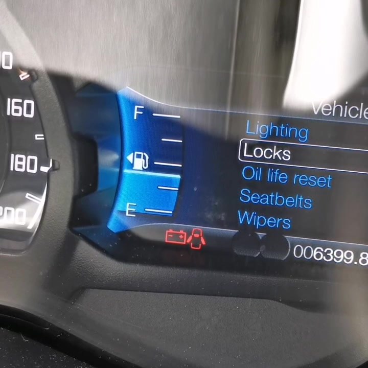 This morning's coding on a Ranger XLT: - Corrected tyre size & reset ...