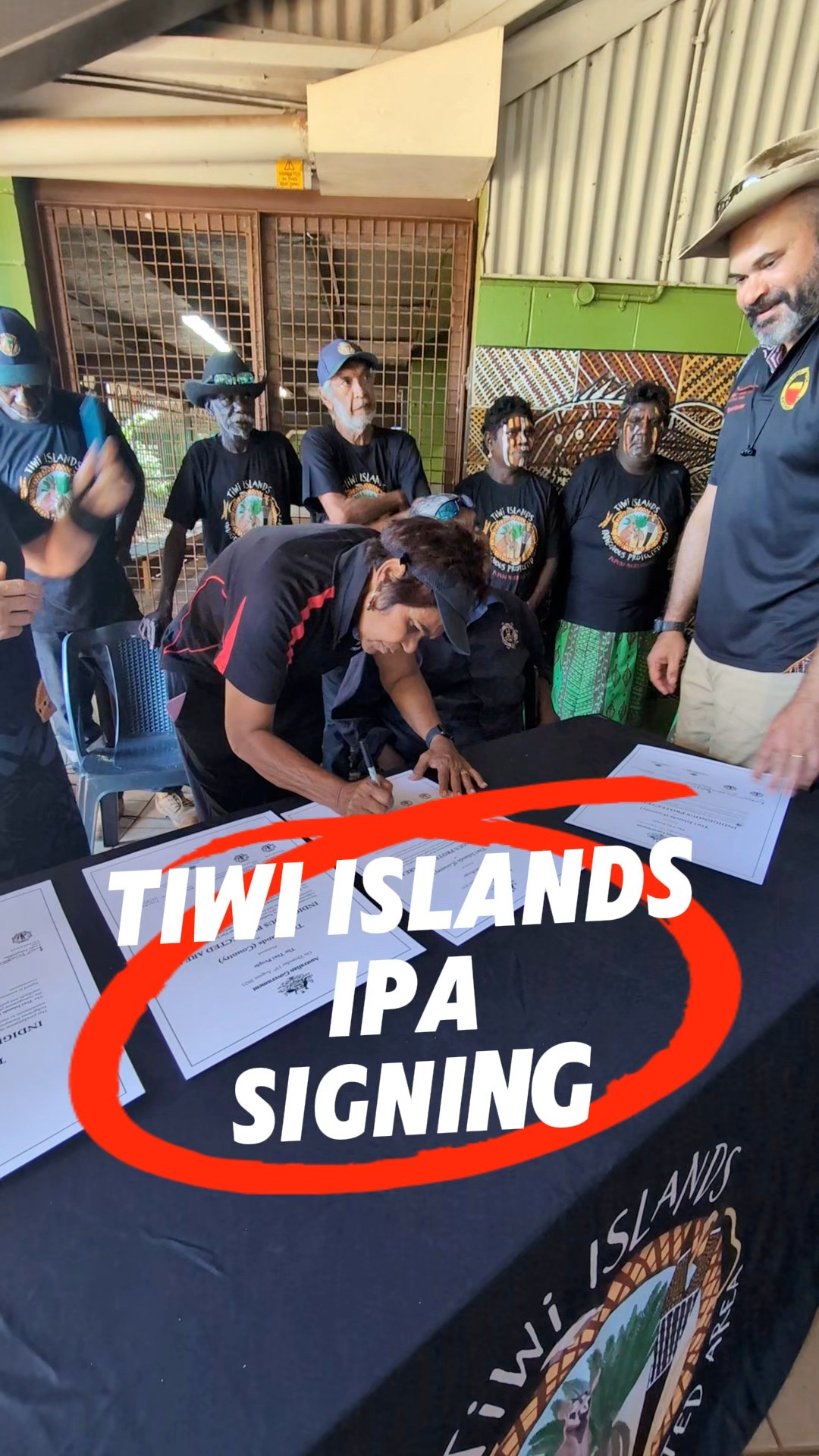 Yesterday the Indigenous Protected Area (IPA) was signed by Traditional ...