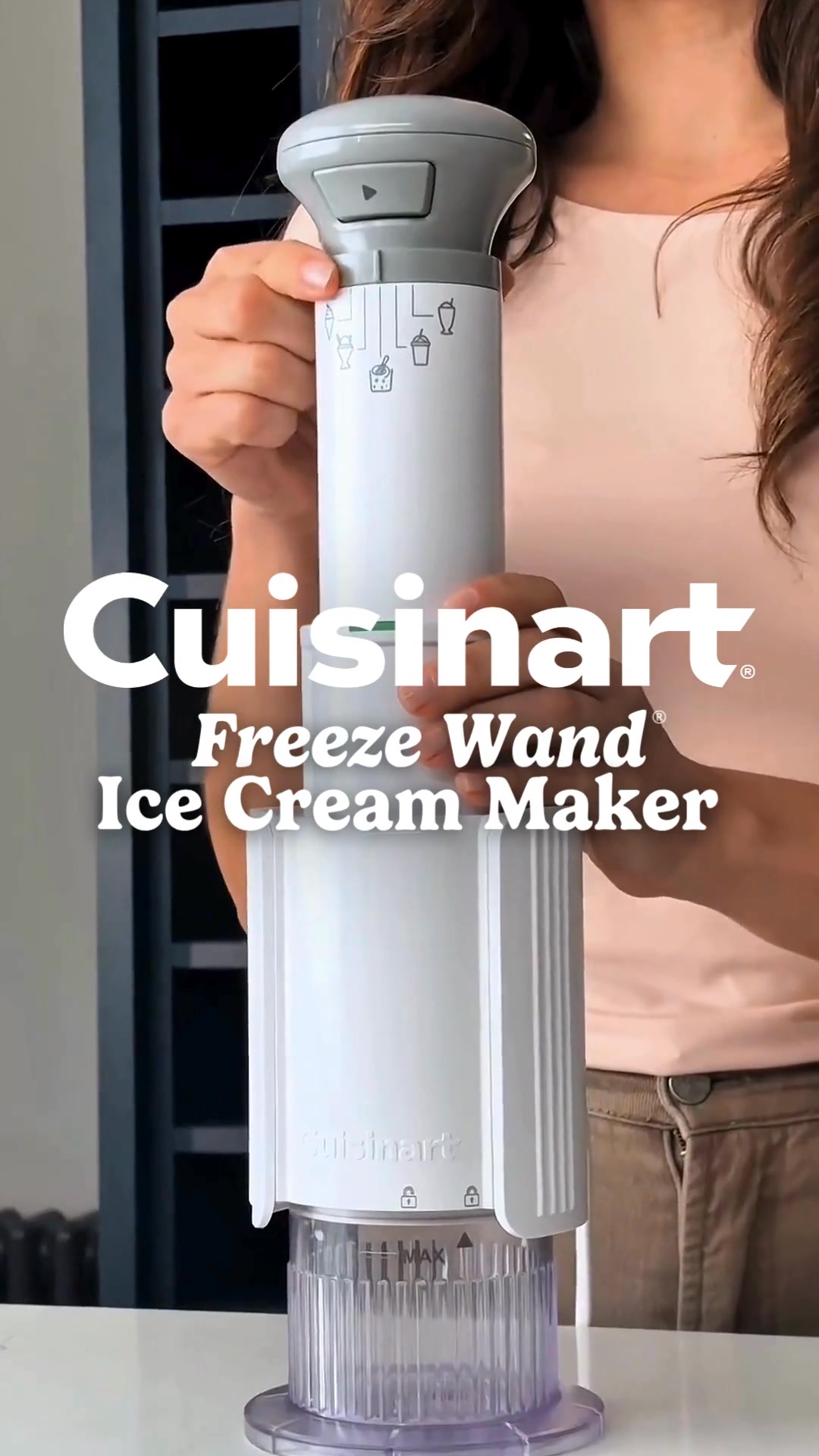 The magic of frozen treats is officially in your hands ✨, Meet the Cuisinart Freeze Wand