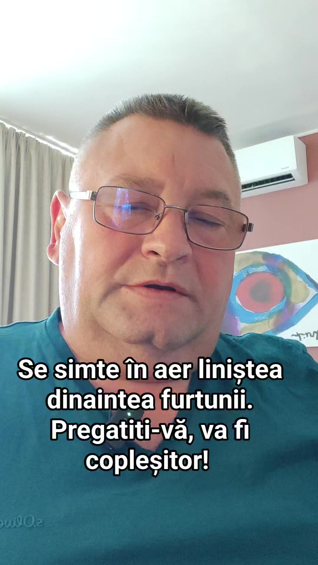 Se simte în aer liniștea dinaintea furtunii. Pregatiti-vă, va fi ...