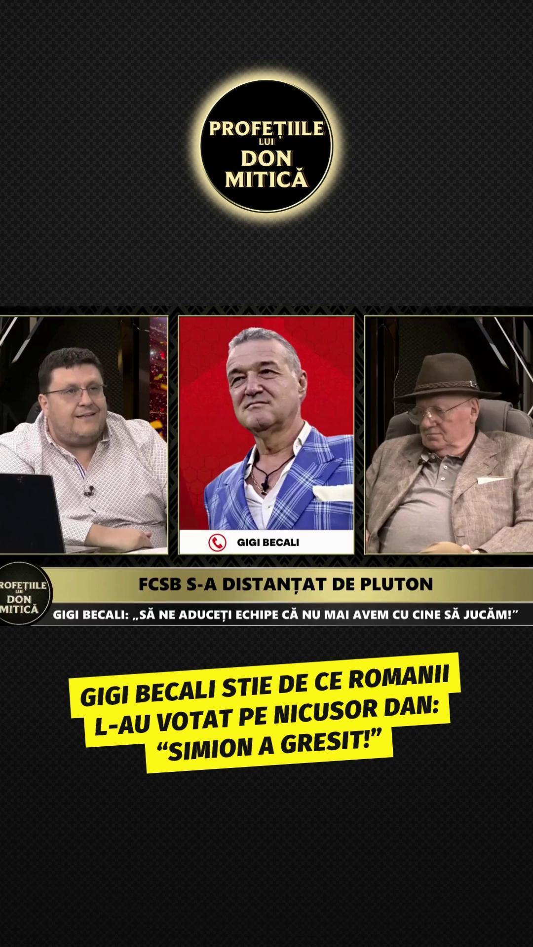 ‼️Gigi Becali stie de ce romanii l-au votat pe Nicusor Dan: “Simion a ...